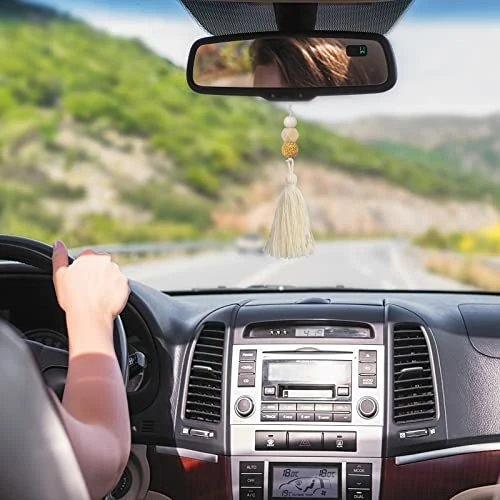 Best Sale ???? 6 Pcs Colorful Lava Rock Car Diffuser Boho Essential Oil Car Tassel Diffuser Hanging Bead Diffuser Colorful Lava Rock Car Charm Vent Diffuser For Car Interior Decor ???? 7 Best Sale ???? 6 Pcs Colorful Lava Rock Car Diffuser Boho Essential Oil Car Tassel Diffuser Hanging Bead Diffuser Colorful Lava Rock Car Charm Vent Diffuser For Car Interior Decor ???? - Image 5