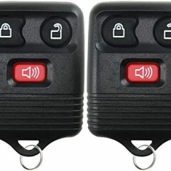 Deals ???? 2 Replacement Keyless Entry Remote Control Key Fob Clicker Transmitter 3 Button - Black ✔️ -Car Seat Covers shop 51cAfDB0dqL. AC