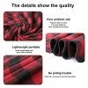 New ???? 12v Electric Car Blanket 39"x59", Heated Blanket，Car Mini Heated Travel Blanket Pad，Overheating Protection, For Men ???? Women Home&Office, Bed,Sofa, Car Use (Red /Black) ????