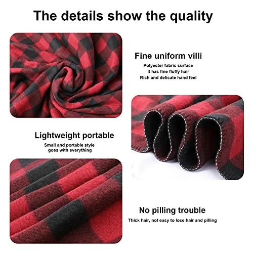New ???? 12v Electric Car Blanket 39"x59", Heated Blanket,Car Mini Heated Travel Blanket Pad,Overheating Protection, For Men ???? Women Home&Office, Bed,Sofa, Car Use (Red /Black) ???? 3 New ???? 12v Electric Car Blanket 39"x59", Heated Blanket,Car Mini Heated Travel Blanket Pad,Overheating Protection, For Men ???? Women Home&Office, Bed,Sofa, Car Use (Red /Black) ????