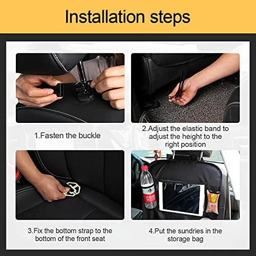 Cheapest ???? Car Seat Back Organizer, 2 Pack Waterproof And Durable Car Seat Organizers With 10" Table Holder, 9 Storage Pockets, Car Seat Back Storage Organizer For Kids, Travel Accessories ???? 6 Cheapest ???? Car Seat Back Organizer, 2 Pack Waterproof And Durable Car Seat Organizers With 10" Table Holder, 9 Storage Pockets, Car Seat Back Storage Organizer For Kids, Travel Accessories ???? - Image 4