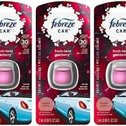 Discount ???? Car Air Fresheners, Platinum Ice Scent, Odor Eliminator For Strong Odor, Car Vent Clips (3 Count) ???? -Car Seat Covers shop 51dbk6PAXeL. AC