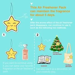 Best Sale ⌛ Singer Air Freshener Pendant 4Pack（Black Ice Scent） Air Freshener For Car Fans Gifts Hanging Rearview Mirror Pendant Supplies Car Interior Accessories Household ⌛ -Car Seat Covers shop 51dvl7CTHTL