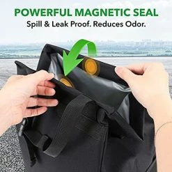 Flash Sale ✨ Garbage Can For Car - 25 L (6.6 Gallon) Large Insulated Trash Can For Large Cars | Watertight Trash Can For Front And Back Seat | Leakproof Truck And Vehicle Trash Can Big With 3 Pockets ???? -Car Seat Covers shop 51ekniWtjTS