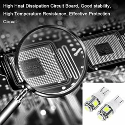 Wholesale ✨ (10) T10 5-5050-SMD PC194 LED Bulb Instrument Panel Cluster Dash Light Twist Lock Socket (white) ???? 17 Wholesale ✨ (10) T10 5-5050-SMD PC194 LED Bulb Instrument Panel Cluster Dash Light Twist Lock Socket (white) ???? -Car Seat Covers shop 51epde7DWML