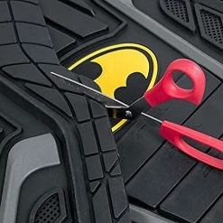 Wholesale ???? Armored Batman Superhero Car Floor Mats, Officially Licensed Warner Bros DC Comics, All Weather Interior Auto Protection, Heavy Duty Rubber Liners For Car Truck Van SUV ???? -Car Seat Covers shop 51ew1WnV6XL
