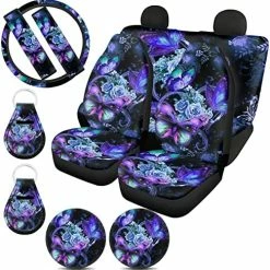 Hot Sale ???? Mushroom Seat Covers For Cars For ???? Women With Steering Wheel Cover,Moon Star Universal Auto Accessories Front Rear Back Seats Protectors,Seat Belt Pads,Cup Coaster,Keychains For Trucks SUV 0 Cow Stawberr ???? 24 Hot Sale ???? Mushroom Seat Covers For Cars For ???? Women With Steering Wheel Cover,Moon Star Universal Auto Accessories Front Rear Back Seats Protectors,Seat Belt Pads,Cup Coaster,Keychains For Trucks SUV 0 Cow Stawberr ???? -Car Seat Covers shop 51f2sZb4KEL. AC