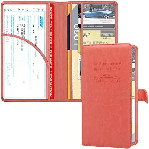 Cheapest ???? Car Registration And Insurance Holder, Leather Glove Box Organizer Cool Car Accessories, Car Document Holder For Cards, Driver's License And Essential Document, Black Glitte ???? 16 Cheapest ???? Car Registration And Insurance Holder, Leather Glove Box Organizer Cool Car Accessories, Car Document Holder For Cards, Driver's License And Essential Document, Black Glitte ???? - Image 14