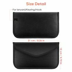 Discount ???? 2 Pack Faraday Bags For Car Keys And Cell Phone, Signal Blocking Key Pouch, Anti Theft Car Protection, Cell Phone WiFi/GSM/LTE/NFC/RFID/Keyless Entry Fob Signal Blocking Pouch Black ⌛ 15 Discount ???? 2 Pack Faraday Bags For Car Keys And Cell Phone, Signal Blocking Key Pouch, Anti Theft Car Protection, Cell Phone WiFi/GSM/LTE/NFC/RFID/Keyless Entry Fob Signal Blocking Pouch Black ⌛ -Car Seat Covers shop 51fNypvoS8L
