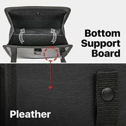 Budget ???? Car Trash Can, Car Trash Bag Foldable Hanging, Car Trash Bin, Cute Car Gadgets, Car Garbage(Medium, Black) ????