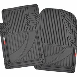 Hot Sale ✨ FlexTough Advanced Performance Liners - 4pc HD Rubber Floor Mats & Cargo Liner For Car SUV Auto 03-gray ❤️ 12 Hot Sale ✨ FlexTough Advanced Performance Liners - 4pc HD Rubber Floor Mats & Cargo Liner For Car SUV Auto 03-gray ❤️ -Car Seat Covers shop 51fwV5hZT6L