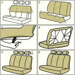Outlet ✨ 12PCS Sunflower Car Accessories Set,Sunflower Front And Rear Bench Seat Cover Full Set,Steering Wheel Cover,Car Armrest Cover,Car Vent,Car Coaster,Easy To Install,Universal Fit For Auto Truck Van SUV ???? 11 Outlet ✨ 12PCS Sunflower Car Accessories Set,Sunflower Front And Rear Bench Seat Cover Full Set,Steering Wheel Cover,Car Armrest Cover,Car Vent,Car Coaster,Easy To Install,Universal Fit For Auto Truck Van SUV ???? -Car Seat Covers shop 51g8WEXBI0L