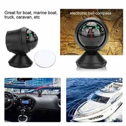 Wholesale ???? Amo Car Compass Pivoting Compass Boat Navigation Explorer Sea Marine Compass Adjustable Vehicle Mount Dashboard Compasses With Adhesive For Most Boat Car Truck ⭐ -Car Seat Covers shop 51ghOHunukL