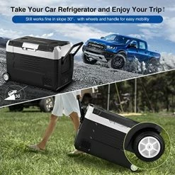 New ⌛ 12 Volt Car Refrigerator - 48 Quart (45L) WIFI Portable Refrigerator Freezer With Single Zone Control（-4℉-68℉ - Electric Cooler With DC 12/24V And AC 100-240V - Compressor Cooler ✔️ -Car Seat Covers shop 51gzvczI8tL