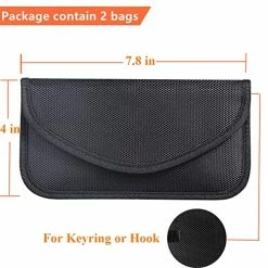 Wholesale ???? Faraday Bag(2 Pack),RFID Signal Blocking Bag Shielding Pouch Wallet Case For Cell Phone Privacy Protection And Car Key FOB, Anti-Tracking Anti-Spying(Black) Pink ???? 16 Wholesale ???? Faraday Bag(2 Pack),RFID Signal Blocking Bag Shielding Pouch Wallet Case For Cell Phone Privacy Protection And Car Key FOB, Anti-Tracking Anti-Spying(Black) Pink ???? -Car Seat Covers shop 51hPKWltLqL
