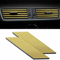 Flash Sale ???? SINGARO 20 Pieces Car Air Conditioner Air Outlet Decorative Strips, Bendable DIY Decorative Strips, Universal For Most Air Outlets, Car Interior Accessories (Red) ???? -Car Seat Covers shop 51hWwDt3IXL. AC