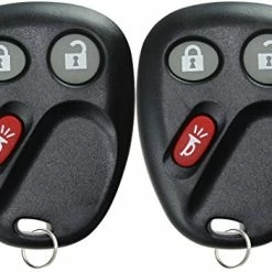 Flash Sale ???? Keyless Entry Remote Control Car Key Fob Replacement For LHJ011 (Pack Of 2) Red ????