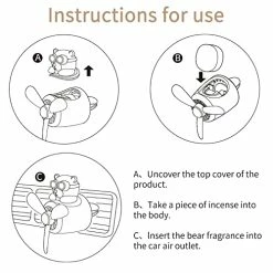 Cheap ✔️ Car Air Fresheners Black Bear Pilot Car Diffuser Cute Car Perfume Funny Car Fragrance ???? Christmas Car Decorations (Black Bear) ⭐ 22 Cheap ✔️ Car Air Fresheners Black Bear Pilot Car Diffuser Cute Car Perfume Funny Car Fragrance ???? Christmas Car Decorations (Black Bear) ⭐ -Car Seat Covers shop 51hgp7sehwL