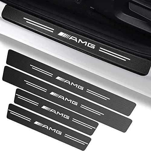 Hot Sale ???? Car Door Sill Protector For Mercedes Benz C E S M Series CLK GLK GL AB AMG GLS GLE AMG, Self-Adhesive Carbon Fiber Tape Anti Scratch Car Door Edge Guards Door Entry Guard Stickers, Inner Accessories Honda-jtd-black-50 ???? 7 Hot Sale ???? Car Door Sill Protector For Mercedes Benz C E S M Series CLK GLK GL AB AMG GLS GLE AMG, Self-Adhesive Carbon Fiber Tape Anti Scratch Car Door Edge Guards Door Entry Guard Stickers, Inner Accessories Honda-jtd-black-50 ???? - Image 5