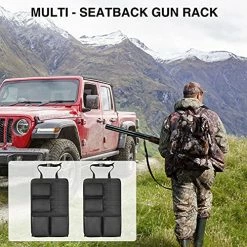 Outlet ???? EZshoot 2PCS Car Seat Back Gun Rack Organizer, Automotive Gun Rack Holder For Rifle/Shotgun, Tactical Hunting Backseat Sling Rack, Molle Car Backseat Gun Storage For Vehicle/Truck/SUV, Black ???? 9 Outlet ???? EZshoot 2PCS Car Seat Back Gun Rack Organizer, Automotive Gun Rack Holder For Rifle/Shotgun, Tactical Hunting Backseat Sling Rack, Molle Car Backseat Gun Storage For Vehicle/Truck/SUV, Black ???? -Car Seat Covers shop 51iRoxj0QHL