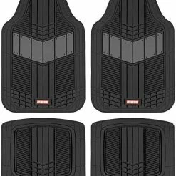 Promo ???? DualFlex Two-Tone Sport Design All-Weather Rubber Floor Mats For Car, Truck, Van & SUV - Waterproof Front & Rear Liners With Drainage Channels Blu ???? 20 Promo ???? DualFlex Two-Tone Sport Design All-Weather Rubber Floor Mats For Car, Truck, Van & SUV - Waterproof Front & Rear Liners With Drainage Channels Blu ???? -Car Seat Covers shop 51iY4zS5FLL. AC