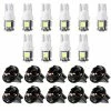 Wholesale ✨ (10) T10 5-5050-SMD PC194 LED Bulb Instrument Panel Cluster Dash Light Twist Lock Socket (white) ???? 1 Wholesale ✨ (10) T10 5-5050-SMD PC194 LED Bulb Instrument Panel Cluster Dash Light Twist Lock Socket (white) ???? -Car Seat Covers shop 51ih1NYY3GL