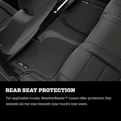 Cheapest ???? Weatherbeater Series | Front & 2nd Seat Floor Liners (Footwell Coverage) - Black | 98231 | Fits 2014-2018 Chevrolet Silverado/GMC Sierra 1500, 2015-2019 2500/3500 HD Crew Cab 3 Pc ???? 4 Cheapest ???? Weatherbeater Series | Front & 2nd Seat Floor Liners (Footwell Coverage) - Black | 98231 | Fits 2014-2018 Chevrolet Silverado/GMC Sierra 1500, 2015-2019 2500/3500 HD Crew Cab 3 Pc ???? - Image 2