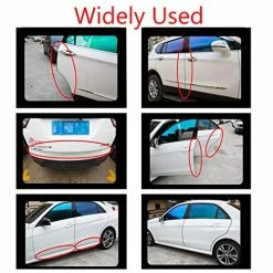 New ???? 16ft 5M U Shape Car Door Moulding Rubber Scratch Protector Strip Edge Guard Trim Seal Black ???? -Car Seat Covers shop 51j98q14Q5L