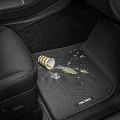 Discount ???? DRO Floor Mats Fits For Tesla Model Y 2020-2023, Custom Fit All-Weather Floor Liners Automotive Car Mats ⌛ -Car Seat Covers shop 51jKwLd0gYL