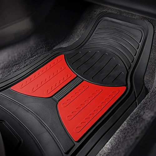 Discount ???? Ll Set Trimmable Rubber Floor Mats, Monster Eyes (Red) - Universal Fit For Cars Trucks And SUVs ???? 4 Discount ???? Ll Set Trimmable Rubber Floor Mats, Monster Eyes (Red) - Universal Fit For Cars Trucks And SUVs ???? - Image 2