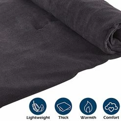 Cheap ???? Electric Car Blanket 12V Fleece Heated Car Blanket With Easy Controller Car Electric Blanket For Car Truck RV Ideal Electric Blanket For Cold Weather (58" X 42",Black) ???? -Car Seat Covers shop 51jnEMRC88L
