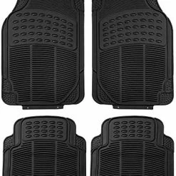 Cheap ???? Automotive Floor Mats Black Universal Fit Heavy Duty Rubber For All Weather Protection Fits Most Cars, SUVs, And Trucks, 4 Piece (Full Set Trimmable) FH Group F11305BLACK Black Seat Covers ???? -Car Seat Covers shop 51jtwUJmmwL. AC