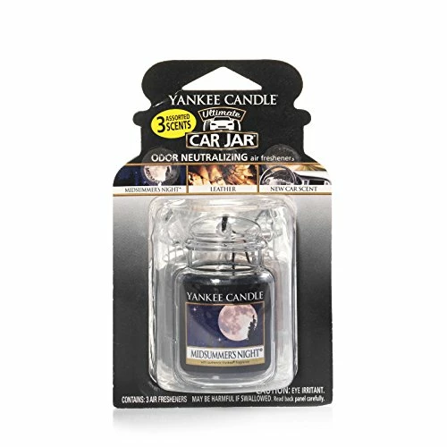 Coupon ???? R Air Fresheners, Hanging Car Jar® Ultimate 3-Pack, Neutralizes Odors Up To 30 Days, Includes: 1 Leather, 1 Midsummer's Night, And 1 New Car Scent ???? 4 Coupon ???? R Air Fresheners, Hanging Car Jar® Ultimate 3-Pack, Neutralizes Odors Up To 30 Days, Includes: 1 Leather, 1 Midsummer's Night, And 1 New Car Scent ???? - Image 2