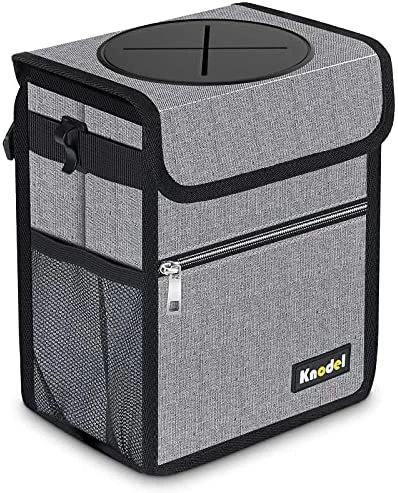 Best deal ???? Car Trash Can With Lid, Leak-Proof Car Garbage Can With Storage Pockets, Waterproof Auto Garbage Bag Hanging For Headrest (Small, Black) ???? 8 Best deal ???? Car Trash Can With Lid, Leak-Proof Car Garbage Can With Storage Pockets, Waterproof Auto Garbage Bag Hanging For Headrest (Small, Black) ???? - Image 6