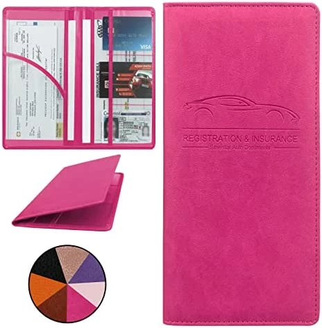 Outlet ???? Car Registration And Insurance Holder, Premium Pu Leather Vehicle Glove Box Organizer, Prefect Car Essentials Wallet For Driver License, Cards & Essential Documents (Orange) ???? 15 Outlet ???? Car Registration And Insurance Holder, Premium Pu Leather Vehicle Glove Box Organizer, Prefect Car Essentials Wallet For Driver License, Cards & Essential Documents (Orange) ???? - Image 13