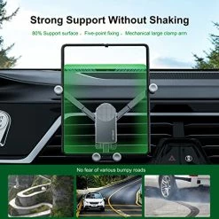 Flash Sale ???? Amazing Z Fold Car Mount, Universal Z Fold 4 Car Mount Aluminum,Vent Samsung Z Fold 3 Car Mount For Galaxy Z Fold 4 3 2 [Without Case ] S21 S20 IPhone 13 Pro Max 4.7-8" Phones-Black White-v ⌛ -Car Seat Covers shop 51lMaJUJvTL