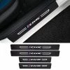 Best Sale ???? Cotree 4PCS Car Door Sill Sticker Compatible With Civic Car, Carbon Fiber Leather Car Door Sill Protector, Decoration Door Edge Guards Scuff Plate Scratch Film Fit For Honda Civic Accessories B-blue ???? -Car Seat Covers shop 51lNgrS1uRL