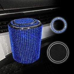 Best Pirce ✨ Bling Car Cigarette Ashtray Air Outlet Ashtray Auto Car Ashtray With Lid Blue LED Light Indicator Smokeless Ash For ???? Women Auto Car Cup Holder(Multi) ???? 16 Best Pirce ✨ Bling Car Cigarette Ashtray Air Outlet Ashtray Auto Car Ashtray With Lid Blue LED Light Indicator Smokeless Ash For ???? Women Auto Car Cup Holder(Multi) ???? -Car Seat Covers shop 51lTMYAzzDL. AC