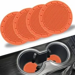 Best reviews of ???? Car Cup Holder Coaster, PVC Car Coaster, 4 Pack Universal Auto Anti Slip Cup Holder Insert Coaster, Car Interior Accessories - Black ???? -Car Seat Covers shop 51lyDFjtXZL. AC