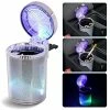 Top 10 ???? Bosaidong Car Ashtray, Auto Ashtray With LED Light, Mini Car Trash Can, Portable Ashtray With Lid Suitable For Most Vehicles, Silver ????