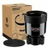 Discount ???? Car Cup Holder Expander Organizer With Adjustable Base, Compatible With Hydro Flasks 32/40 Ounce, Compatible With Yeti Ramblers 20/26/30 Ounce, Other Bottles In 3.4"-3.8" (Black) ???? -Car Seat Covers shop 51nZPgDnQfL