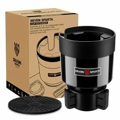 Discount ???? Car Cup Holder Expander Organizer With Adjustable Base, Compatible With Hydro Flasks 32/40 Ounce, Compatible With Yeti Ramblers 20/26/30 Ounce, Other Bottles In 3.4"-3.8" (Black) ????