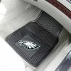 Flash Sale ⌛ 8771 Philadelphia Eagles 2-Piece Heavy Duty Vinyl Car Mat Set, Front Row Floor Mats, All Weather Protection, Universal Fit, Deep Resevoir Design ❤️ -Car Seat Covers shop 51ngO7d9q4L