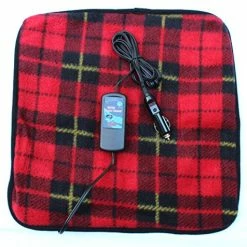 Best deal ✔️ Trillium Worldwide Car Cozy 2 12-Volt Heated Mini Travel Pad, Red Plaid, 16 X 16, (TWI-2202) ????