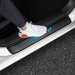 Buy ⌛ LEXLEY For 2006-2023 CRV CR-V Carbon Fiber Style Leather Door Sill Protector Anti-Dirty Scuff Plate Cover Guard Sills Protector Trim,Welcome Pedal Protect 4PCS -SLIVER Red ⭐ -Car Seat Covers shop 51o1kEt8DGL. AC