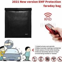 Brand new ???? Faraday Bag For Laptops & Tablets & Car Keys - 3 Pack Faraday Cage, Faraday Key Fob Protector, Fireproof & Waterproof RFID Bag, Car Key Signal Blocker(Black) ⌛ 15 Brand new ???? Faraday Bag For Laptops & Tablets & Car Keys - 3 Pack Faraday Cage, Faraday Key Fob Protector, Fireproof & Waterproof RFID Bag, Car Key Signal Blocker(Black) ⌛ -Car Seat Covers shop 51o6uZsF5zL
