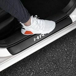 Buy ⌛ LEXLEY For 2006-2023 CRV CR-V Carbon Fiber Style Leather Door Sill Protector Anti-Dirty Scuff Plate Cover Guard Sills Protector Trim,Welcome Pedal Protect 4PCS -SLIVER Red ⭐ -Car Seat Covers shop 51oMrcTgsL. AC