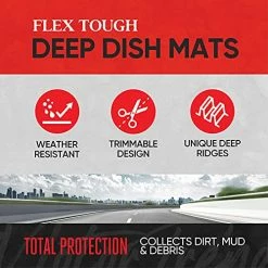 Discount ⭐ 923-BK Black FlexTough Contour Liners-Deep Dish Heavy Duty Rubber Floor Mats For Car SUV Truck & Van-All Weather Protection Trim To Fit Most Vehicles ???? 17 Discount ⭐ 923-BK Black FlexTough Contour Liners-Deep Dish Heavy Duty Rubber Floor Mats For Car SUV Truck & Van-All Weather Protection Trim To Fit Most Vehicles ???? -Car Seat Covers shop 51oqbU4jpXL