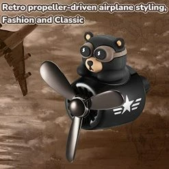 Hot Sale ???? Bear Pilot Car Air Freshener Cute Car Diffuser Rotating Propeller Air Outlet Vent Fresheners Aromatherapy Ornament Car Accessories Automotive Air Fresheners For Cars (Cool Style) ???? 8 Hot Sale ???? Bear Pilot Car Air Freshener Cute Car Diffuser Rotating Propeller Air Outlet Vent Fresheners Aromatherapy Ornament Car Accessories Automotive Air Fresheners For Cars (Cool Style) ???? -Car Seat Covers shop 51oyojikpbL