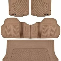 New ???? FlexTough Performance All Weather Rubber Car Floor Mats With Cargo Liner - Full Set Front & Rear Floor Mats For Cars Truck SUV, Automotive Floor Mats (Black) ???? 15 New ???? FlexTough Performance All Weather Rubber Car Floor Mats With Cargo Liner - Full Set Front & Rear Floor Mats For Cars Truck SUV, Automotive Floor Mats (Black) ???? -Car Seat Covers shop 51p0AU9LeL. AC